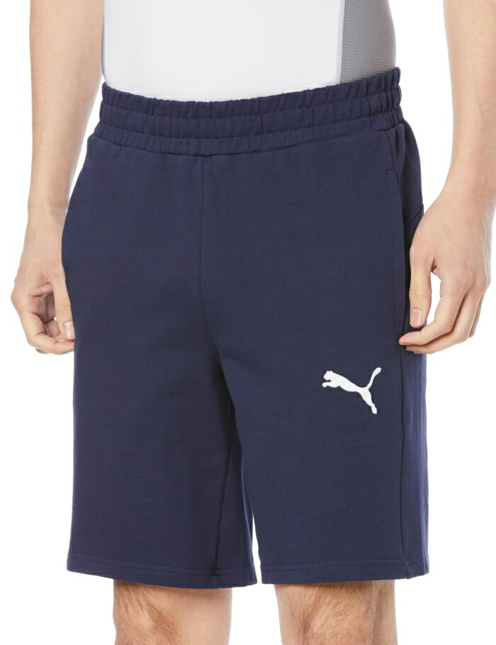 PUMA プーマ TEAMGOAL_カジュアル_ショーツ (659392) [色 : PUMA_NAVY] [サイズ : S]