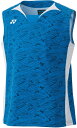 YONEX ヨネックス ジュニアゲームシャツ(ノースリーブ) (10614J) [色 : ブルー] [サイズ : J130]