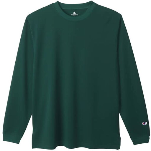 Champion(チャンピオン) チャンピオン L/S T-SHIRT 品番:HSC3XS491 カラー:グリーン(540) サイズ:L Champion(チャンピオン) チャンピオン L/S T-SHIRT 品番:HSC3XS491 カラー:グリーン(540) サイズ:L