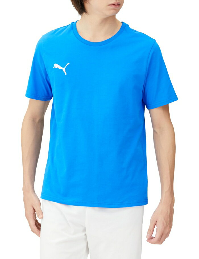 PUMA プーマ TEAMGOAL_カジュアル_TEE (659376) [色 : IGNITE_BLUE] [サイズ : S]