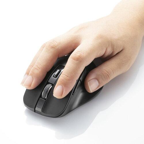 SANWASUPPLY サンワサプライ BluetoothブルーLEDマウス(5ボタン・ブラック) MA-BB518BK