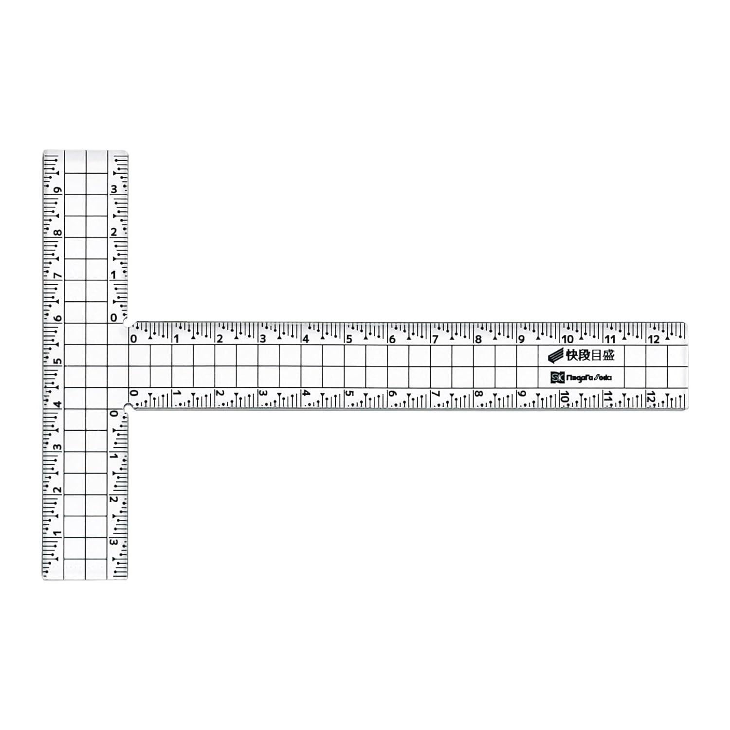新潟精機(Niigataseiki) カッティング方眼T型定規 快段目盛【CAGS-T15KD】