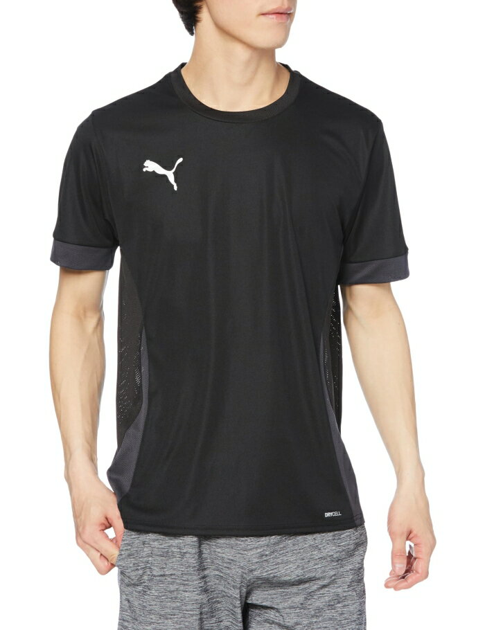 PUMA プーマ TEAMGOAL_ゲームシャツ (706362) [色 : PUMA_BLACK] [サイズ : XL] 1