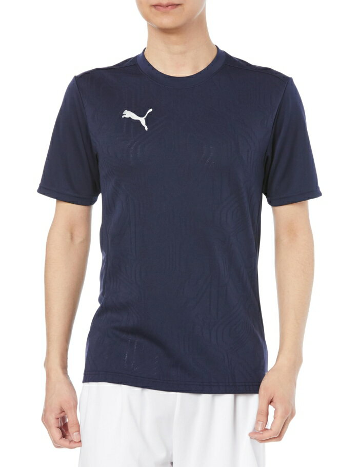 PUMA プーマ TEAMFINAL_トレーニング_シャツ (659369) [色 : PUMA_NAVY] [サイズ : L]