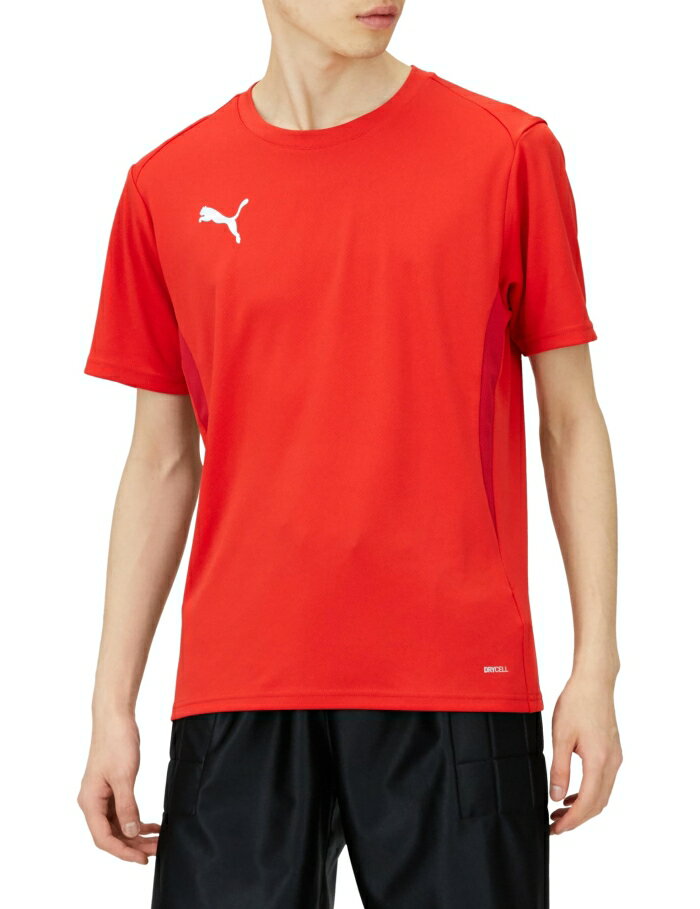 PUMA プーマ TEAMGOAL_マルチ_シャツ (659403) [色 : PUMA_RED] [サイズ : M]