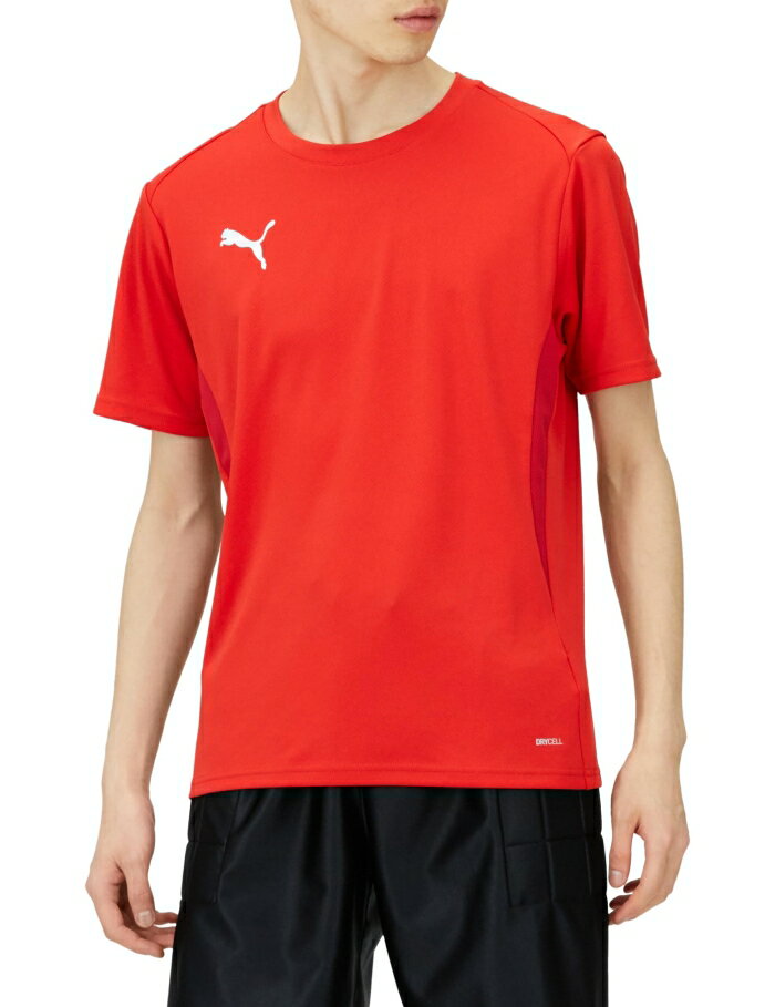 PUMA プーマ TEAMGOAL_マルチ_シャツ (659403) [色 : PUMA_RED] [サイズ : L]