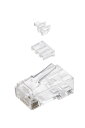 ELECOM エレコム RJ45コネクタ/ロードバー付き/100個入り【LD-6RJ45T100/L】