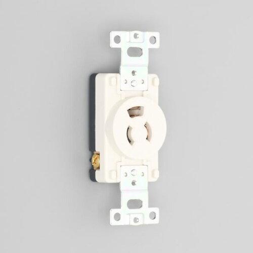 アメリカ 抜止形埋込コンセント　白　7110GNZ-IV ウメコミコンセント シロ E2P15A