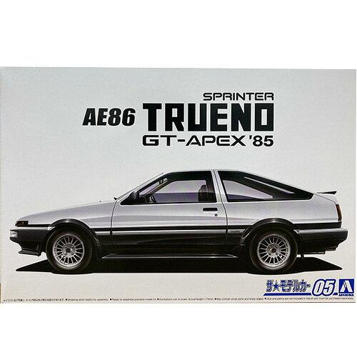 青島文化教材社(AOSHIMA) 1/24 No.5 トヨタAE86 スプリンタートレノ GT-APEX '85