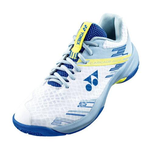 YONEX ヨネックス パワークッションカスケードアクセルスリム (SHBCA1S) [色 : スモークブルー/WH] [サイズ : 21.0]