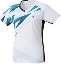 ゴーセン レディースゲームシャツ (T2403) [色 : ホワイト] [サイズ : XL]