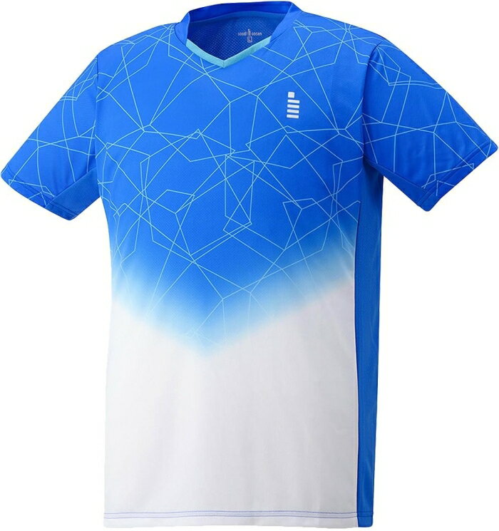 ゴーセン ゲームシャツ (T2412) [色 : ブルー] [サイズ : L] 1