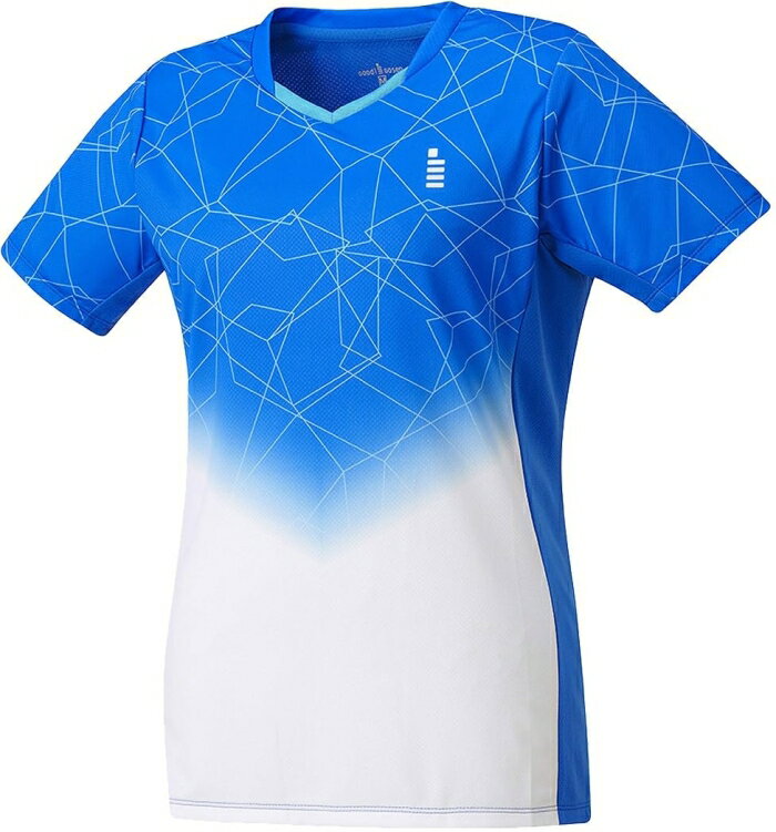 ゴーセン レディースゲームシャツ (T2413) [色 : ブルー] [サイズ : L]