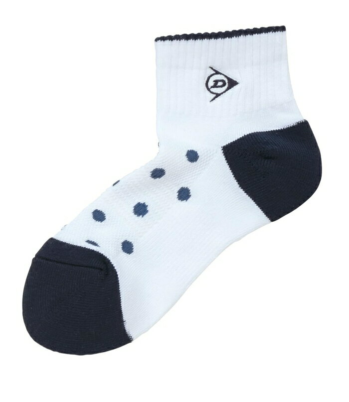 住友ゴム工業 テニスソックスショート_TPO-6442W (TPO6442W) [色 : ホワイト]