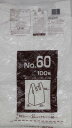 システムポリマー LP-60 レジ袋 No.60 乳白 100枚【入数:10】