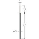 日本精密機械工作 リューター マイクロセラミックファイバーブラシ(エンド型) (B9010 8895)(3)