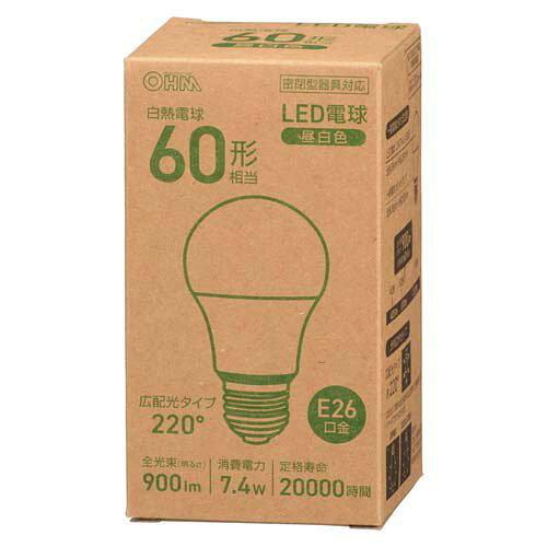 OHM �������ŵ� LED�ŵ�(60������/900lm/7.4W/����/E26/���۸�220��/̩�ķ�����б�) LDA7N-G AG56