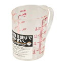 パール金属 【T】ベジライブ 大きい目盛耐熱計量カップ500ml【CC-1053】