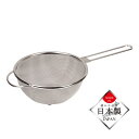 パール金属 【T】日本製の手付きザル15cm【HB-1631】