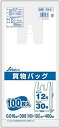 セイケツネットワーク 【T】買物バッグ 東日本12号/西日本30号 100枚入 半透明【FA-002】