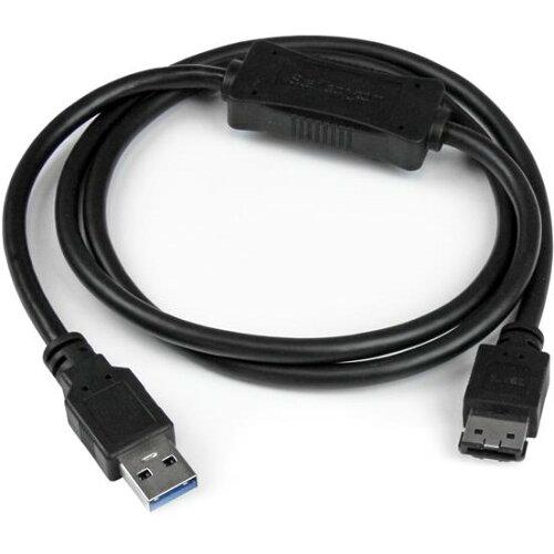 STARTECH.COM USB 3.0 - ESATA変換アダプタケーブル (91CM) ESATA対応HDD/SSD/