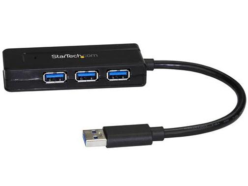 スターテック USB 3.0ハブ/4ポート/急速充電/SUPERSPEED 5GBPS/USBバスパワー ＆ セル