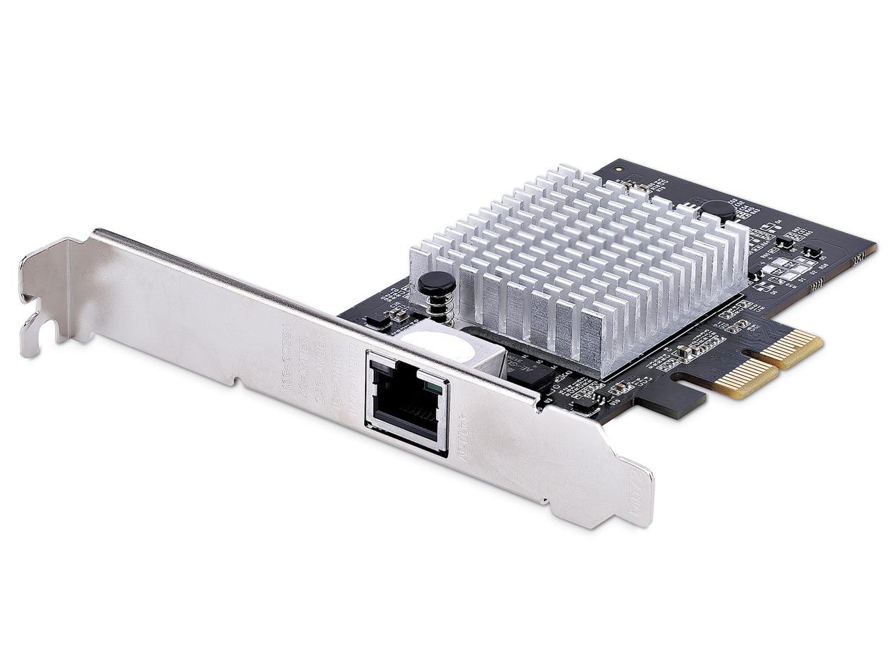 スターテック PCI EXPRESS LANカード/1ポート/10GBPS/6スピード/10GBASE-T ＆ NBASE-T