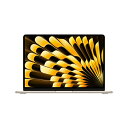 APPLE アップル MRXU3J/A APPLE MacBook macOS 13.6~13.9型(インチ) Apple M3 メモリ8GB SSD 512GB 2560×1664 Webカメラ有り Bluetooth v5.3 1.0~1.5kg ホワイト系