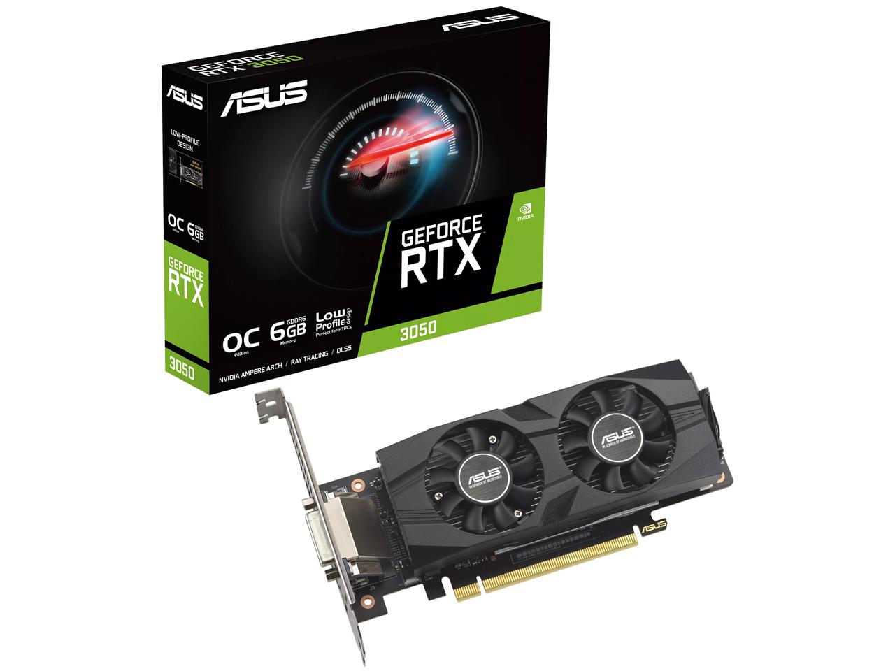 ASUS エイスース RTX3050-O6G-LP-BRK