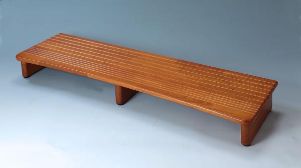 谷村実業 高さが選べる玄関台　H13・W120　ブラウン 【TAN-284-13-120-BR】