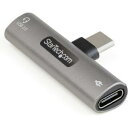 STARTECH.COM USB-Cオーディオ変換アダプタ/60W PD 同時充電対応(CDP2CAPDM)