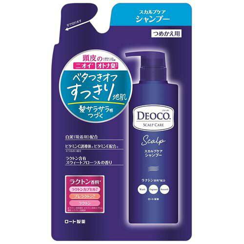 ロート製薬 デオコ スカルプケアシャンプー つめかえ用 370mL