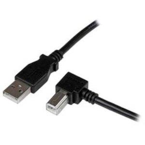 STARTECH.COM 3m USB 2.0 ケーブル A - B (L型右向き) USBAB3MR(USBAB3MR)