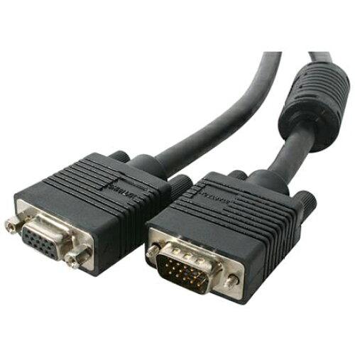 STARTECH.COM StarTech.com VGAケーブル/延長用/1.8m/ミニD-Sub15ピン/オス・メス/ブラック/アナログRGB対応ディスプレイケーブル MXT101HQ