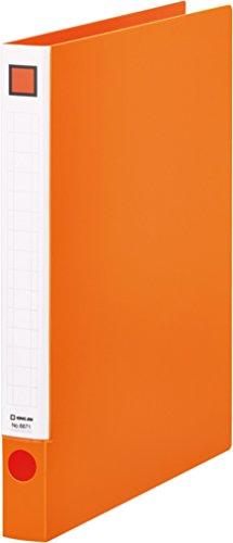 KING JIM レバーリングファイル オレンジ(6671オレ)