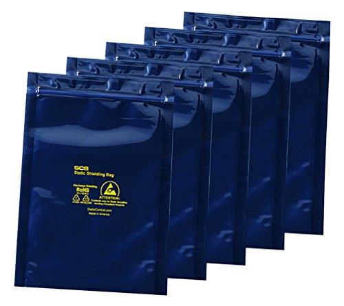 アズワン ESDシールドバッグ（4層タイプ）　ジッパー付き　250×350×0.076 295ST3014 1箱(100枚入)
