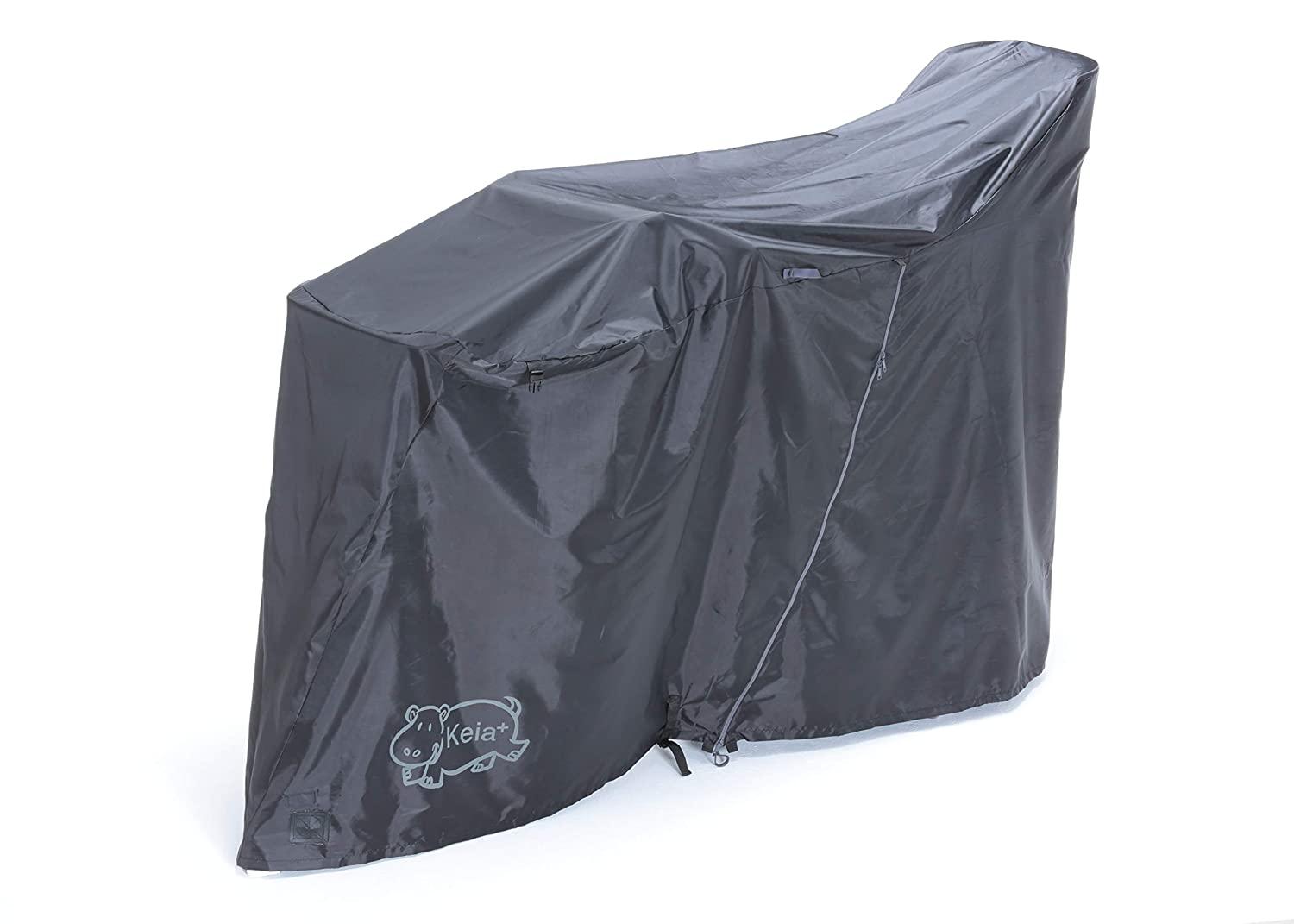 川住製作所 サイクルカバーKW-419AS/BK ブラック【沖縄・離島への配送不可】