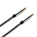 ピージーエー(PGA) PGA PG-AUX20M11BK 3.5mmステレオミニプラグ AUXオーディオケーブル タフ 2m Premium Style ブラ...