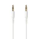 ピージーエー(PGA) PGA PG-AUXY05M12WH 3.5mmステレオミニプラグ AUXオーディオケーブル やわらか 0.5m Premium Sty...