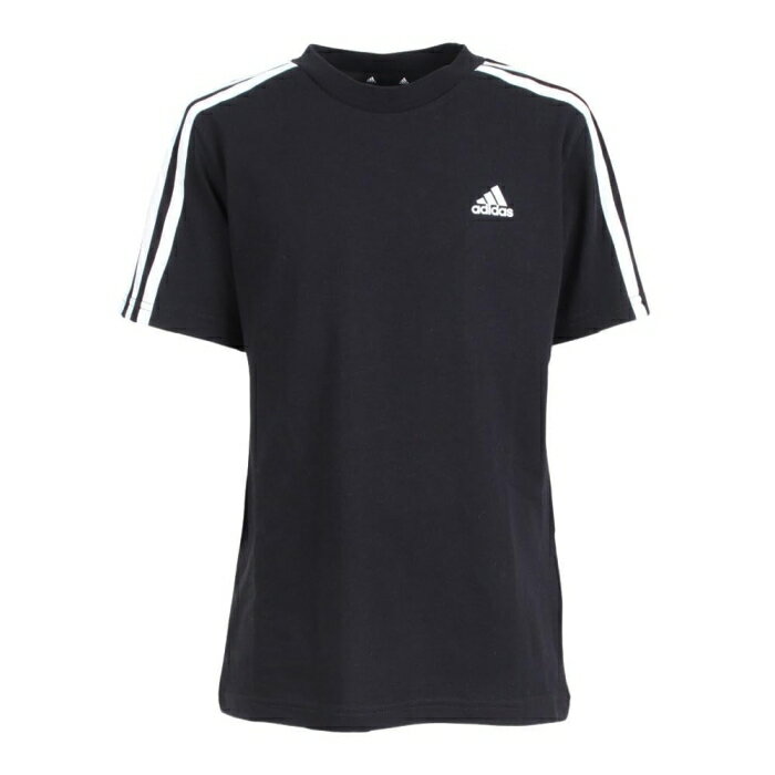 アディダス adidas YATH U 3S Tシャツ ECN59 色:ブラック/ホワイト(HR6330) サイズ:J140