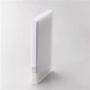 ELECOM エレコム エレコム CCD-FB24CR CD/DVD/Blu-ray対応ファイルケース/24枚収納/クリア(CCD-FB24CR)