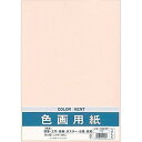 マルアイ 色画用紙 八ツ切 うすもも Pエ-N82RP 1パック(10枚)【Pエ-N82RP】