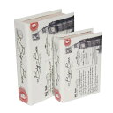 東洋石創 ブック型収納ボックス BOOK BOX 2個セット 28323 (1276349)