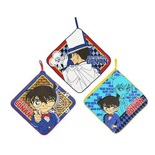 丸眞 名探偵コナン シャインヒーロー ループタオル3枚組※※※【入数:10】