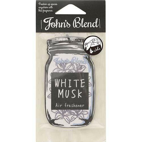 ノルコーポレーション John's Blend エアーフレッシュナー ホワイトムスク【入数:12】