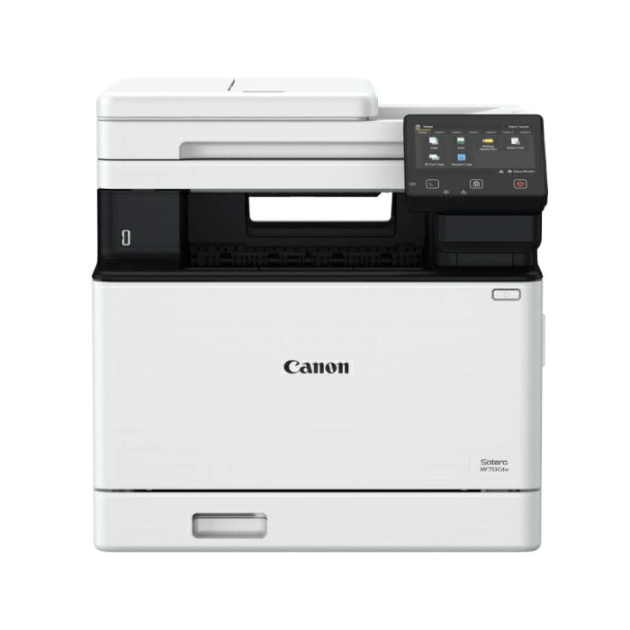 CANON キャノン MF753Cdw Satera カラーレーザープリンター トナー 9600 dpi 最大用紙サイズA4 接続(USB)〇 接続(有線LAN/無線LAN)〇 スキャナ機能有り コピー機能有り FAX機能有り ホワイト