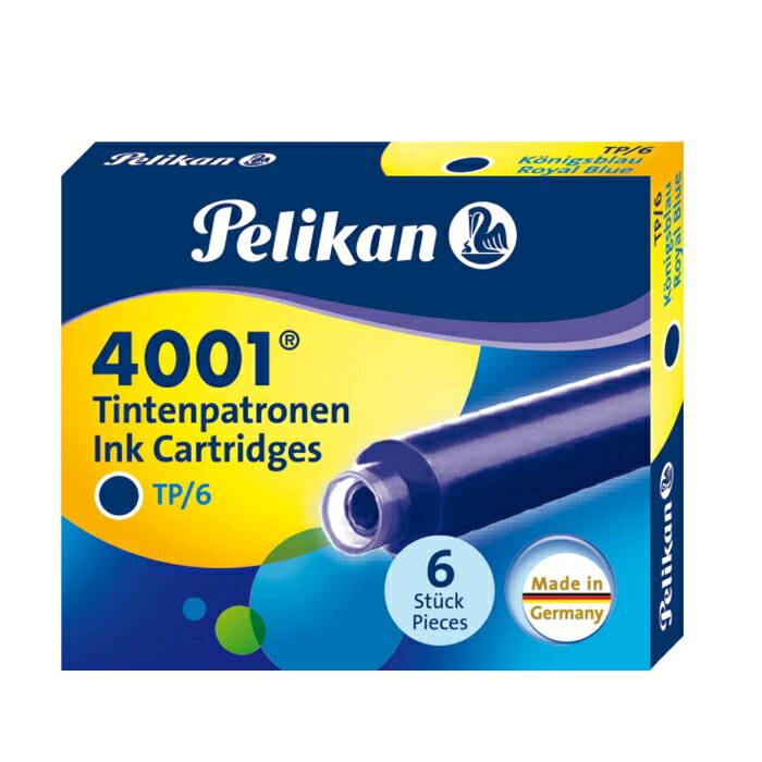 Pelikan カートリッジインク ロイヤルブルー TP/6