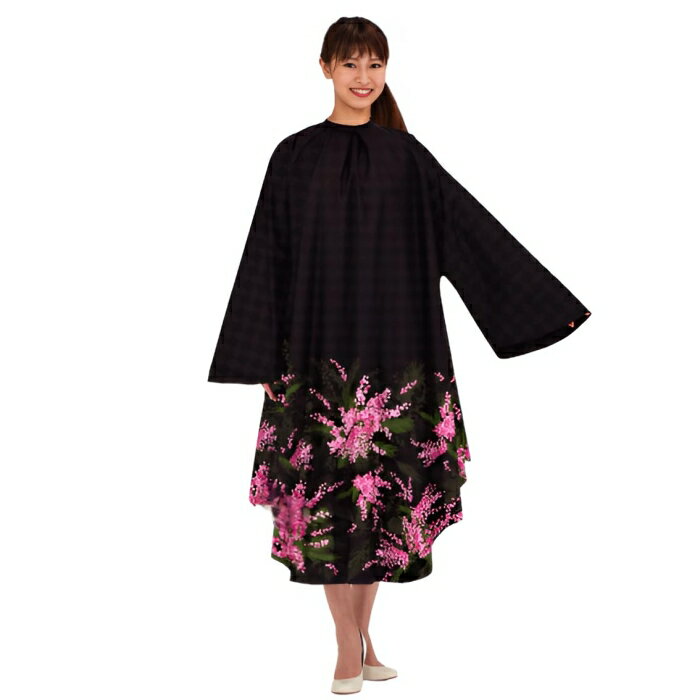 カトレア 8510 袖付ヘアダイ クロス アカシア ピンク