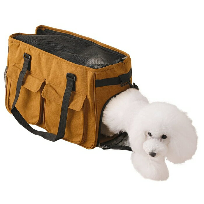 IRISOHYAMA アイリスオーヤマ ソフトペットキャリーMサイズ PSC-490 マスタード