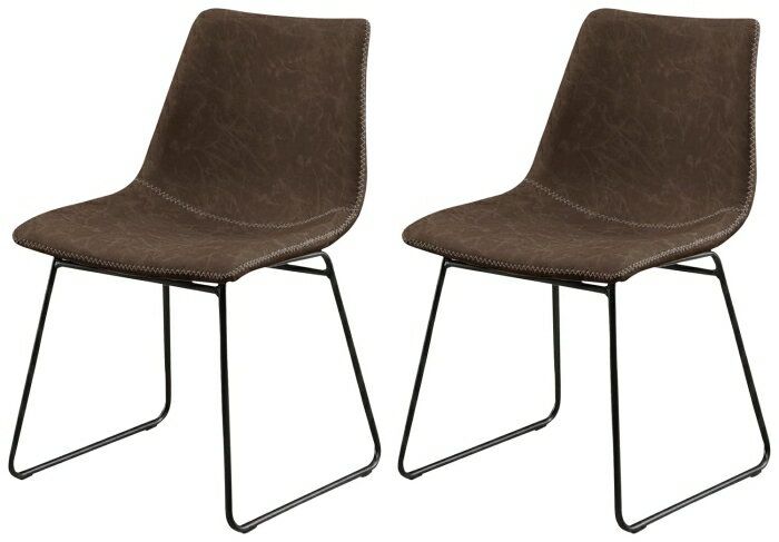 サンコウ チェアー SP-3931-2H1 2脚入 DARKBROWN